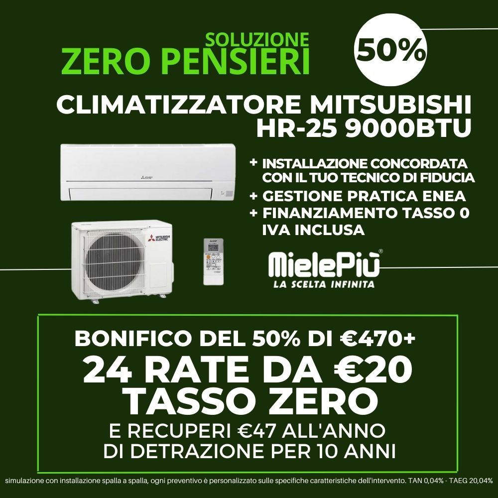 hr25vf zero pensieri miele finanziamento